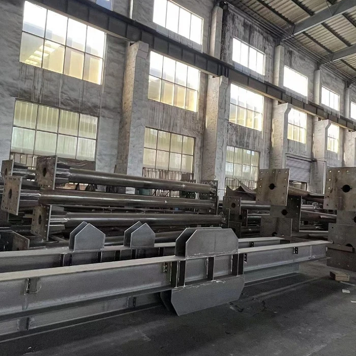 Triple Span Steel Structure Workshop